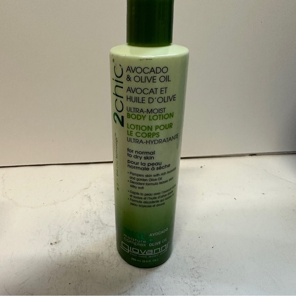 Giovanni 2chic Avocado and Olive Oil Ultra-Moist Body Lotion 8.5 OZ HTF - Picture 3 of 4